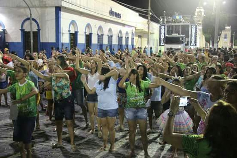 Bloco de carnaval cristão reúne cerca de cinco pessoas, de acordo com organizador (Foto: Maranatha/Divulgação)