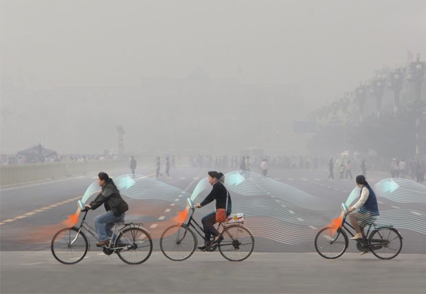 Pequim terá bicicletas que despoluem o ar (Foto: Divulgação)