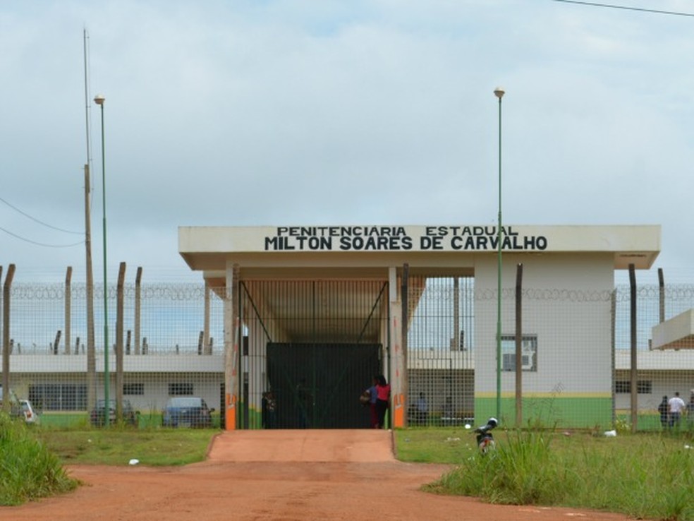Penitenciária Estadual Milton Soares de Carvalho. — Foto: Hosana Morais/Rede Amazônica