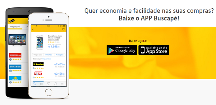 Buscapé tem apps para Android e iOS (Foto: Reprodução/Aline Jesus)