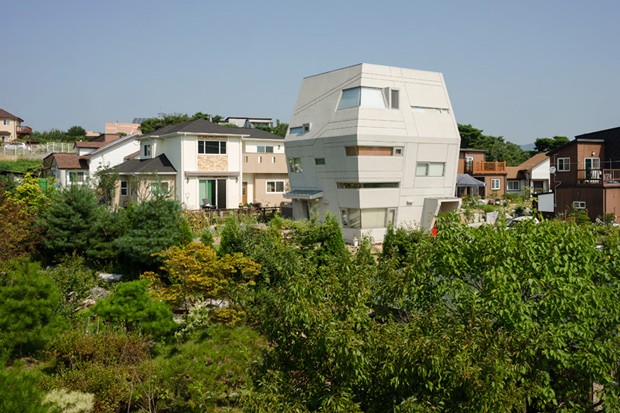 Casa inspirada em Star Wars, na Coreia (Foto: Namgoong Sun/Divulgação)