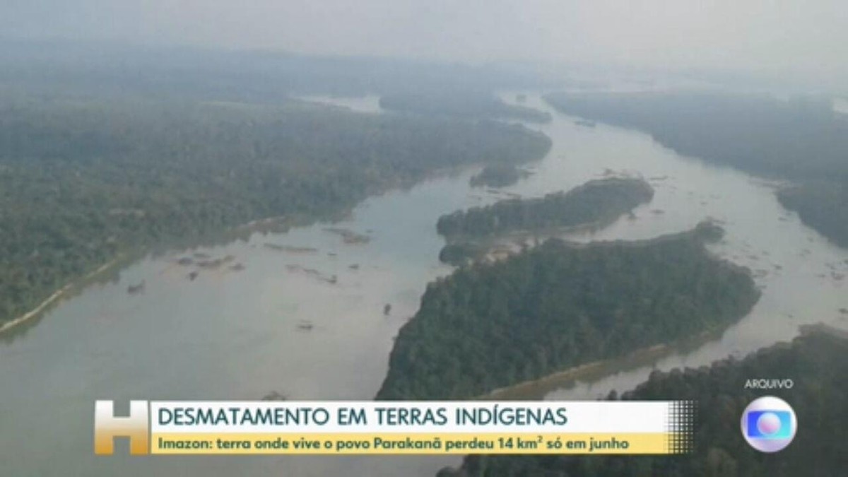 Terra onde vive o povo Parakanã perdeu 14 km² só em junho, diz estudo do Imazon
