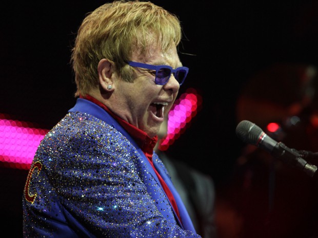Elton John  (Foto: Mateus Baranowski/G1)