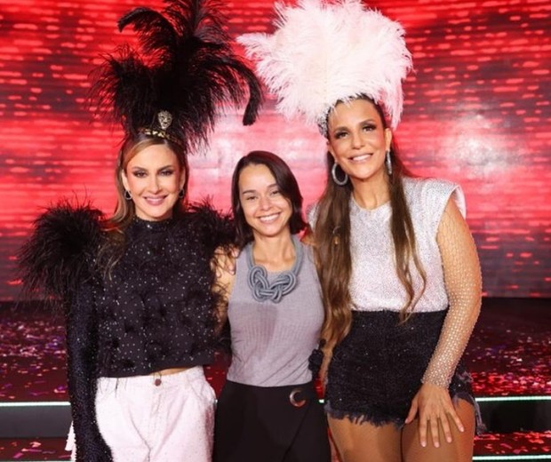 Claudia Leitte, Camila Rebouças e Ivete Sangalo (Foto: Arquivo pessoal)
