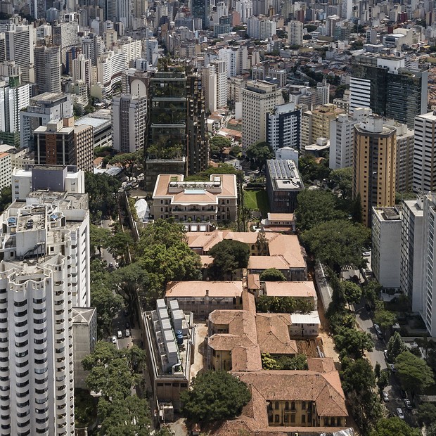 Jean Nouvel assina torre Mata Atlântica para Rosewood São Paulo, na Cidade Matarazzo (Foto: Divulgação)