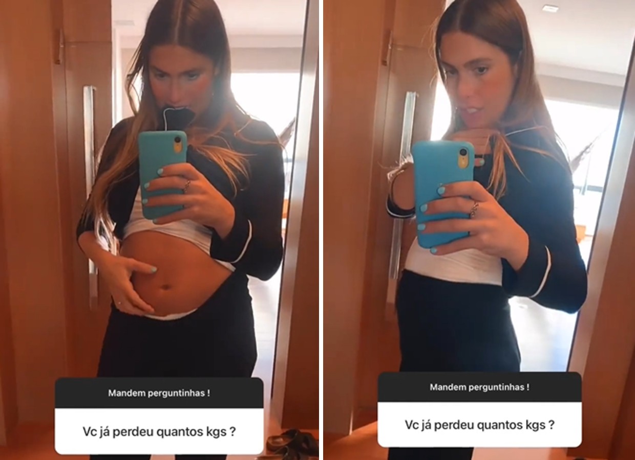 Bia Feres mostra mudanças no corpo após parto de Isaac (Foto: Reprodução/Instagram)