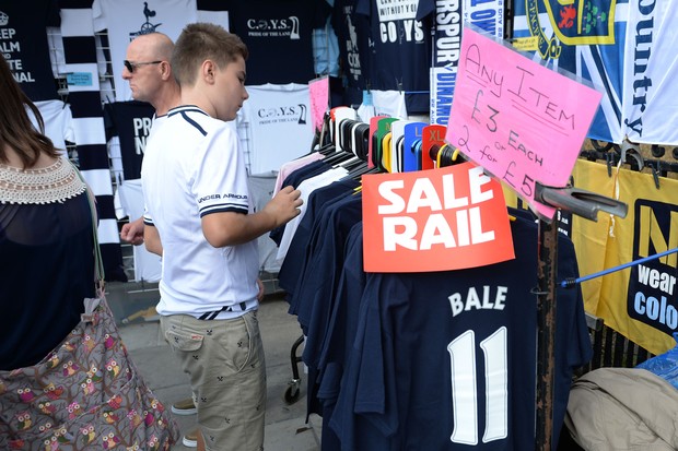 Sale Camiseta Bale (Foto: Getty Images)