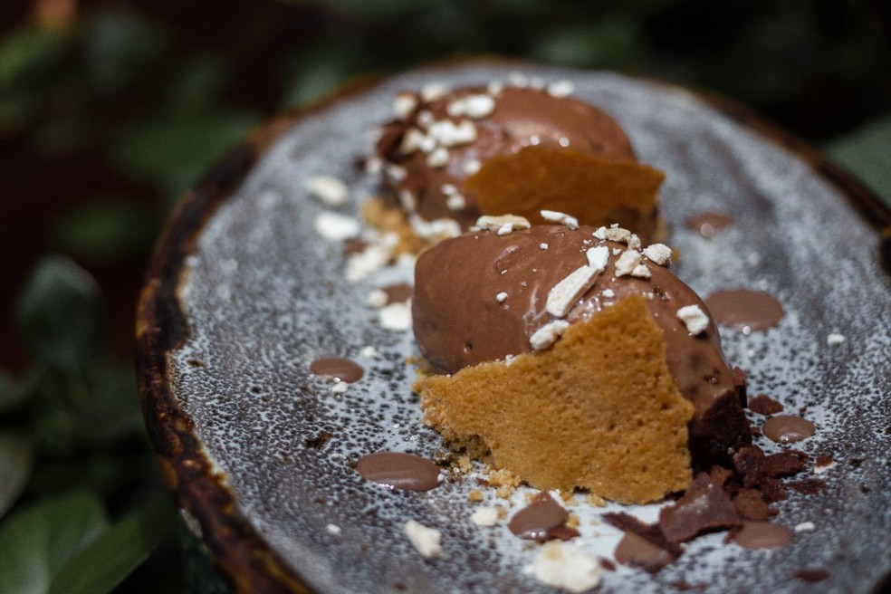 Prato Texturas de Chocolate, do Blas — Foto: Foto: Divulgação 