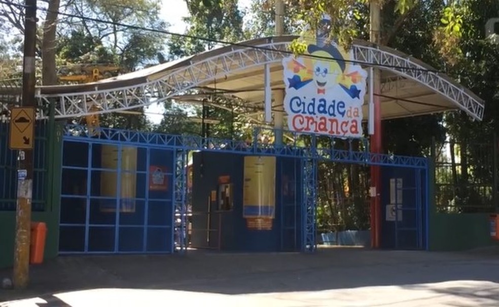 Cidade da Criança reabre neste sábado com 40% da capacidade e túnel de desinfecção para visitantes — Foto: Glauco Araújo/G1