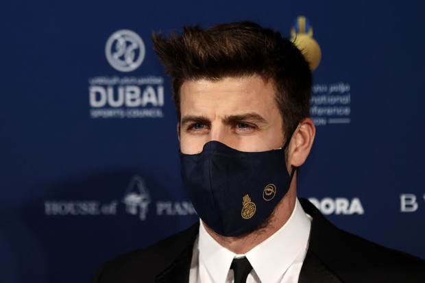 DUBAI, UNITED ARAB EMIRATES - DECEMBER 27: Gerard Pique attends the Dubai Globe Soccer Awards at Armani Hotel Dubai on December 27, 2020 in Dubai, United Arab Emirates. (Photo by Francois Nel/Getty Images) (Foto: Getty Images)