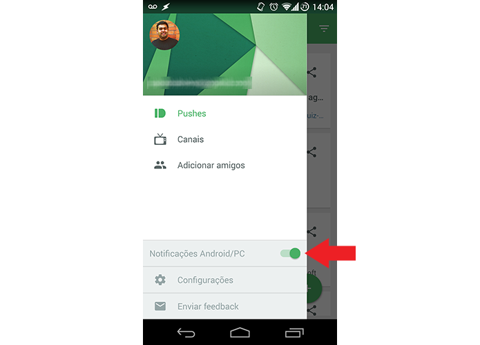 Ative as notificações do Pushbullet (Foto: Reprodução/Paulo Alves)