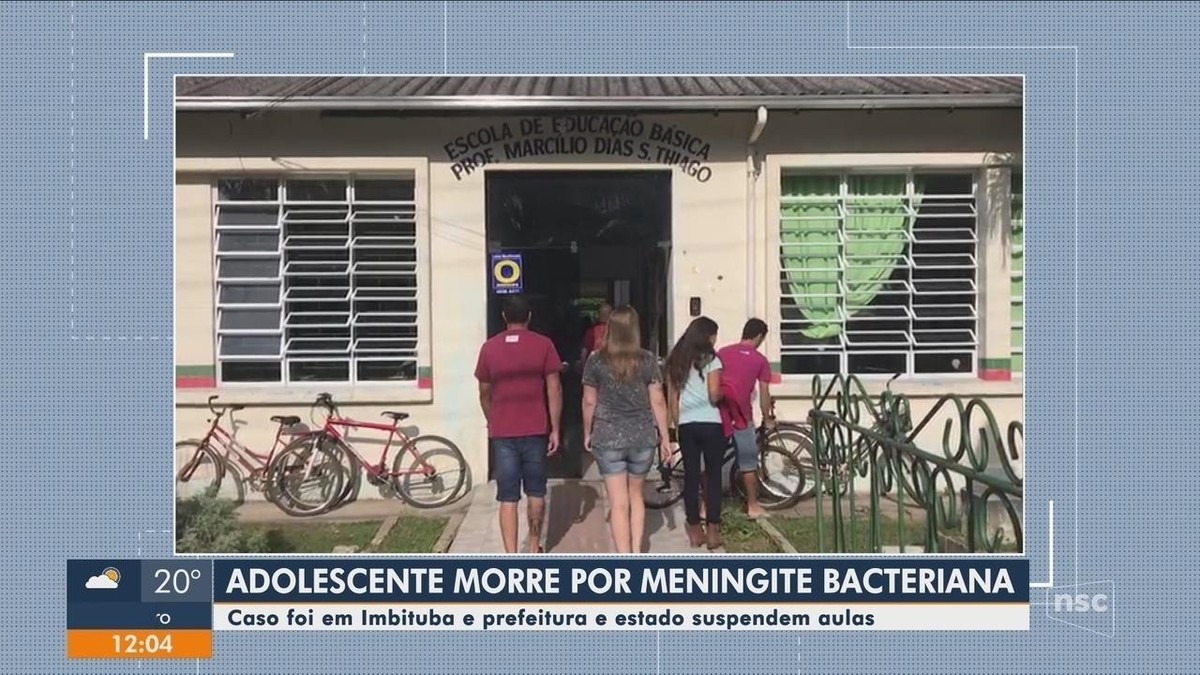 Menina De 12 Anos Morre Por Meningite Em Imbituba Aulas São Suspensas