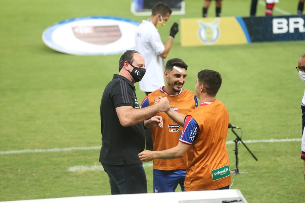 Fortaleza, Flamengo, Ceni — Foto: Natinho Rodrigues / SVM