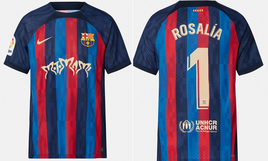 Barcelona usará camisa de cantora no jogo contra o Real Madrid