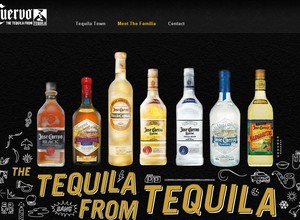 Tequilas da marca José Cuervo (Foto: Reprodução Site)