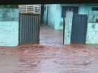 Falta de galerias causa enchentes há 7 anos em Serra Azul, dizem moradores