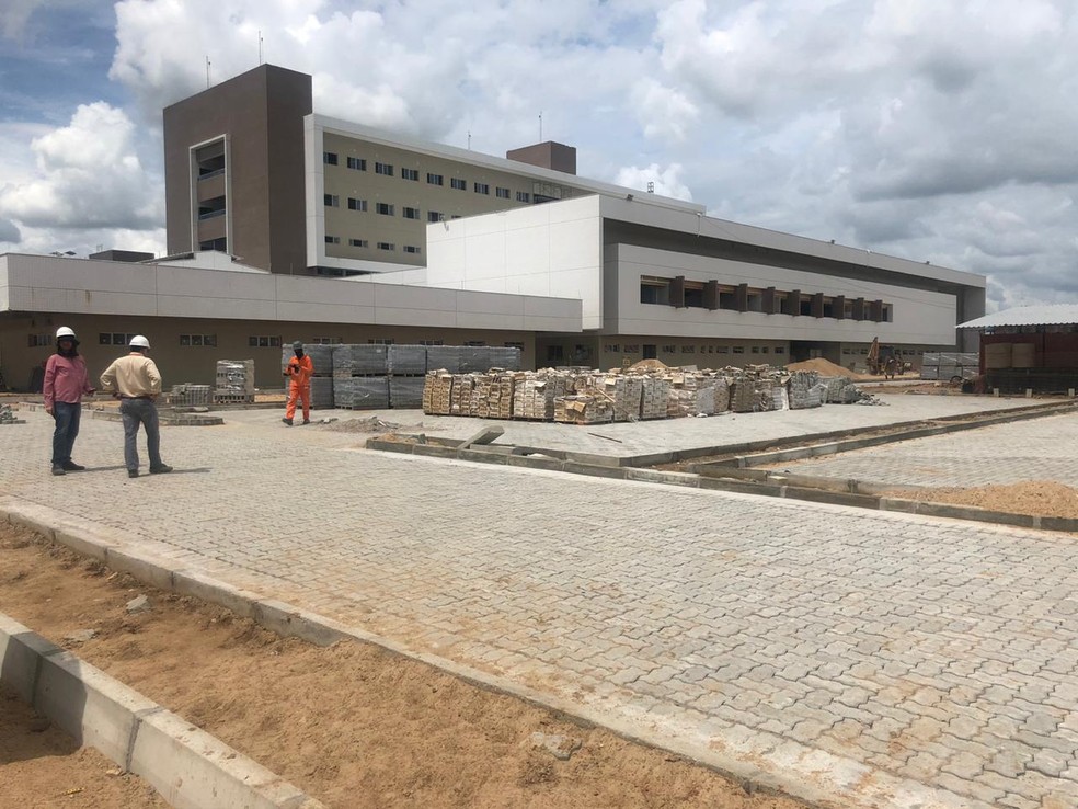 Unidade está sendo construída desde 2018 e já está apta a ser entregue "em breve". — Foto: Governo do Ceará