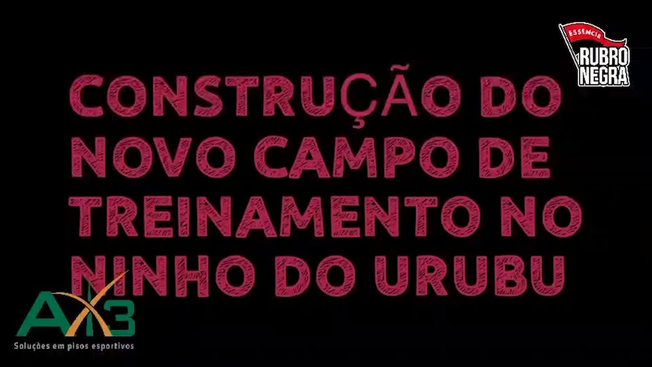 Flamengo concluirá campo de grama sintética do CT em março