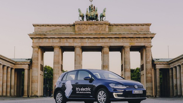 WeShare, novo serviço de compartilhamento de carros elétricos da Volkswagen (Foto: Divulgação)