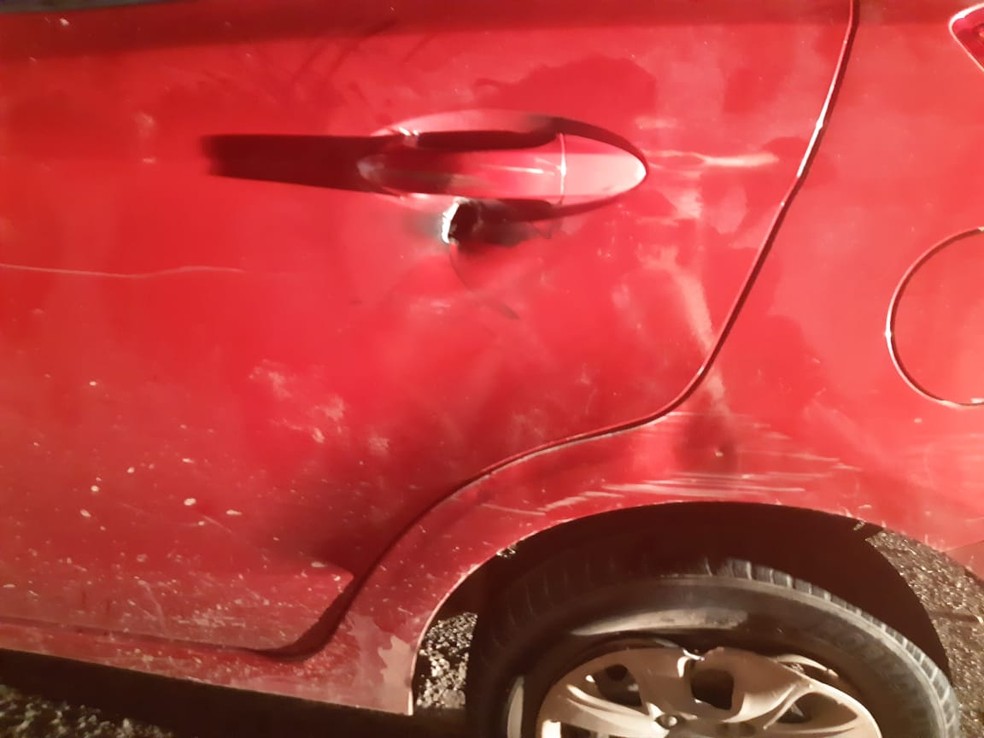 Motorista de caminhão é alvo de tentativa assalto na BR-316 em Bom Jardim — Foto: Divulgação/Polícia Rodoviária Federal