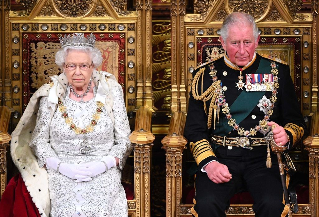 LONDON, ENGLAND - OCTOBER 14: Queen Elizabeth II and Prince Charles, Prince of Wales during the State Opening of Parliament at the Palace of Westminster on October 14, 2019 in London, England.  The Queen's Speech is expected to announce plans to end fr (Image: Getty Images)