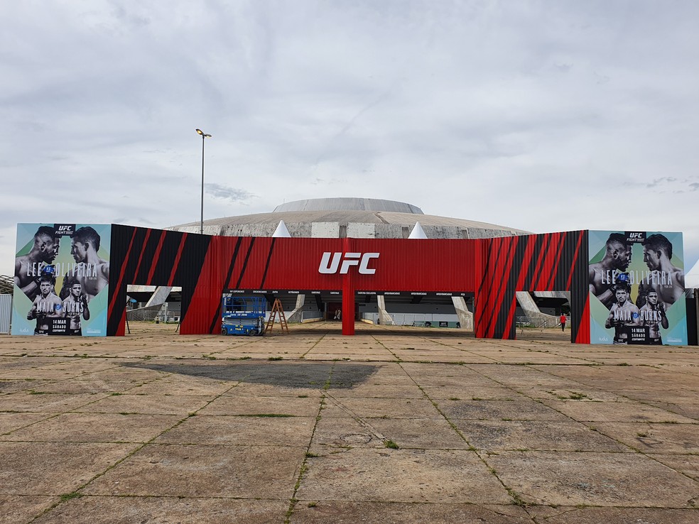 Ginásio Nilson Nelson pode ter que receber UFC Brasília com portões fechados — Foto: Diego Marques/GloboEsporte.com