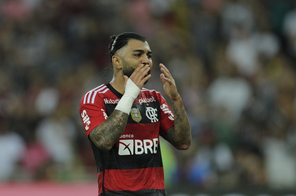 Desde 2019, Gabigol conquistou 11 títulos pelo Flamengo — Foto: Alexandre Cassiano