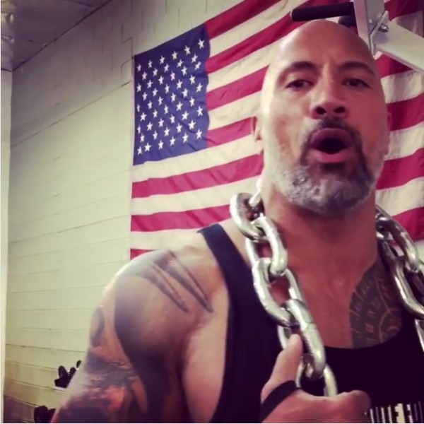 O vídeo no qual Dwayne The Rock Johnson responde a Tyrese Gibson (Foto: Instagram)