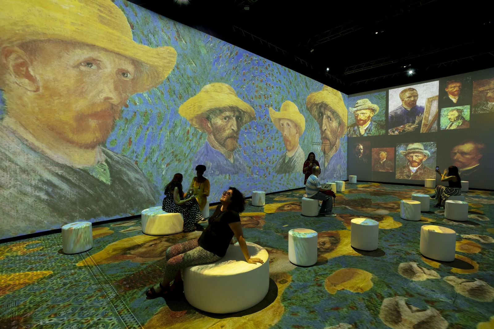 Exposição 'Van Gogh e seus contemporâneos', na Casa França-Brasil — Foto: Gabi Carrera/Divulgação