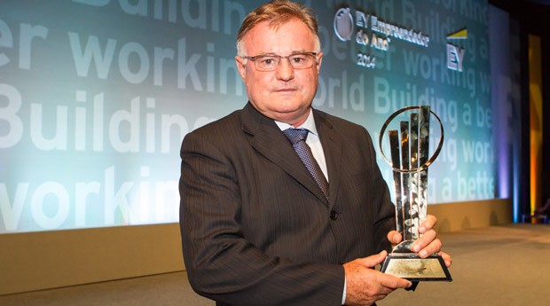 O empreendedor Eraí Maggi Scheffer vence prêmio da EY e disputará o World Entrepreneur of the Year (Foto: EY)