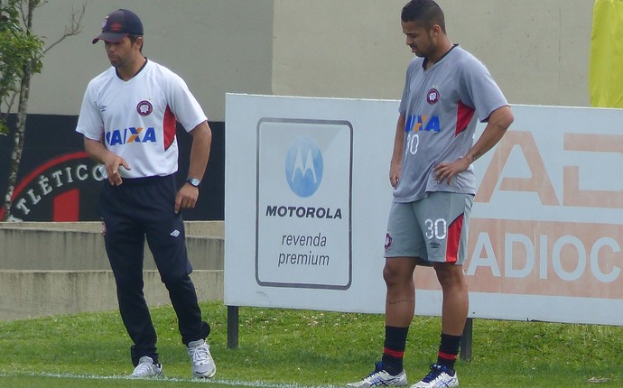 Dellatorre, Atlético-PR (Foto: Monique Silva)