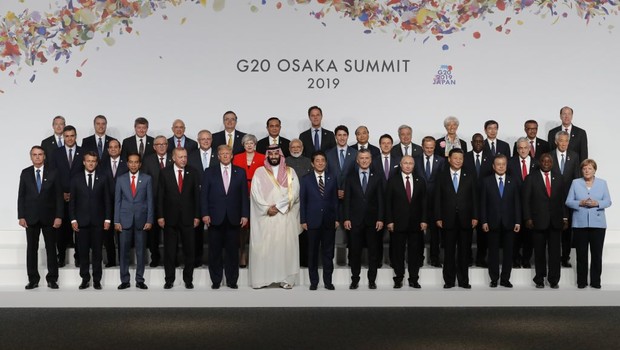 Reunião do G20 em Osaka, Japão (Foto: Getty Images  )