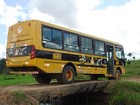 Alunos podem ficar sem aula por falta de combustível em ônibus escolar
