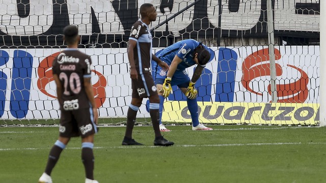 Cássio em Corinthians x Flamengo