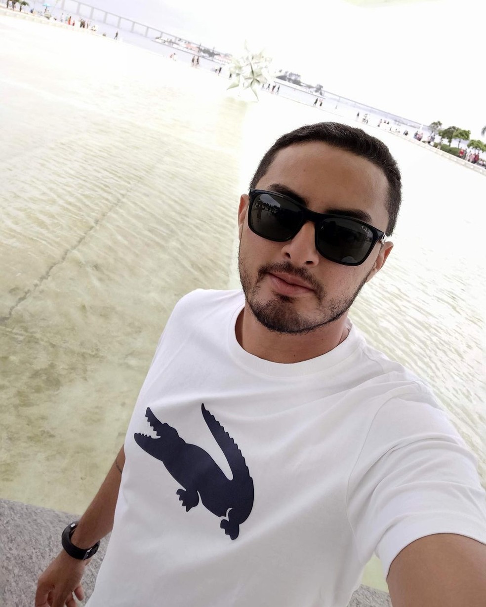 Efraim da Costa Almeida foi morto durante passeio ciclístico em Caraúbas, no Oeste potiguar — Foto: Reprodução
