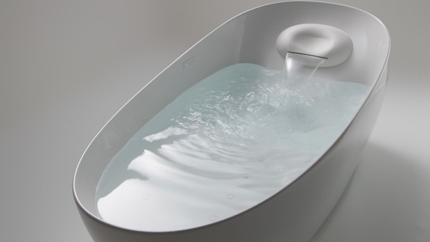 Com gravidade zero, esta banheira te faz relaxar totalmente (Foto: Divulgação)