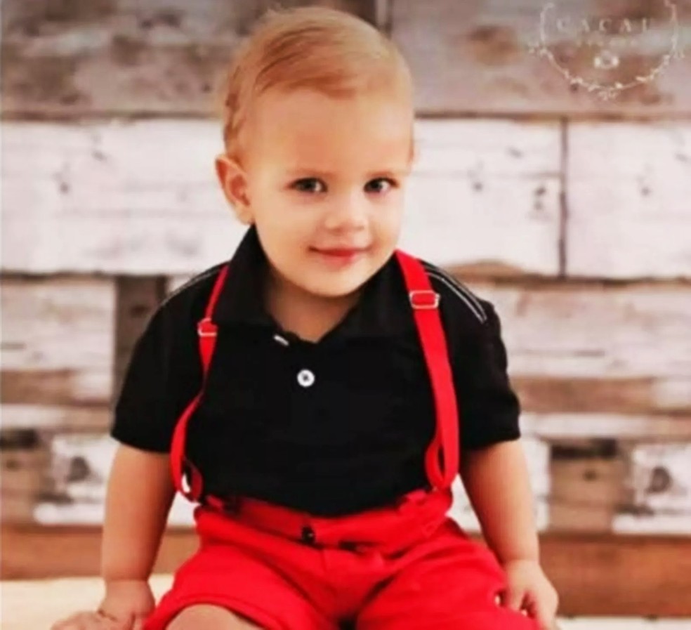 Anthony Calleb Bezerra da Silva tinha 1 ano e meio — Foto: Arquivo da família