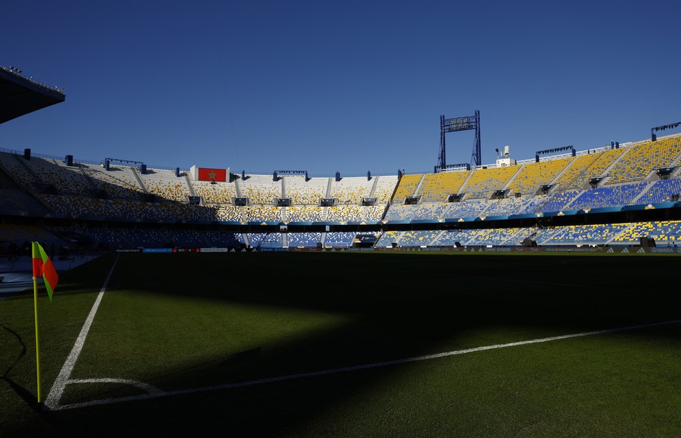 Estádio Ibn Batouta, em Tânger, será palco da abertura do Mundial de Clubes — Foto: Reuters