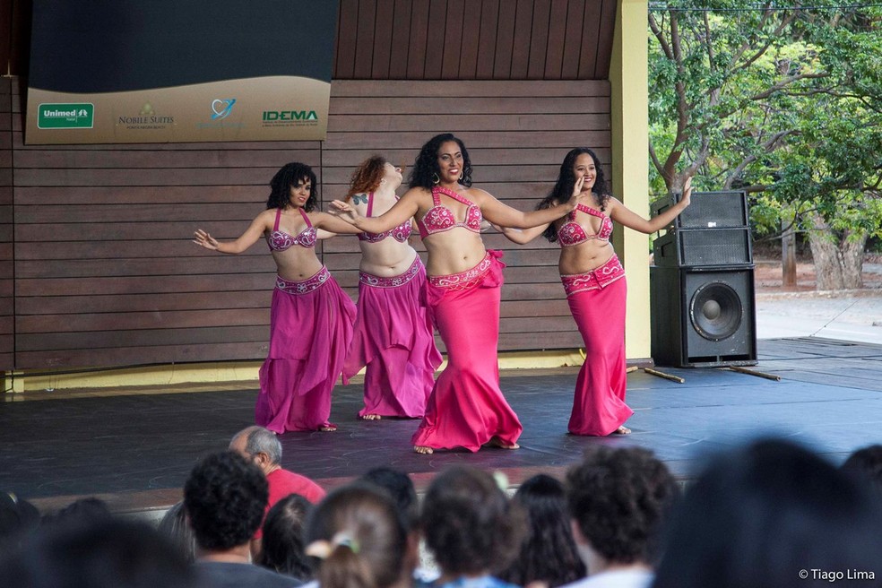 Companhia Al Hanna leva o espetáculo “O Oriente em Si” para o Parque das Dunas neste fim de semana — Foto: Divulgação
