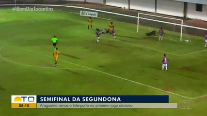 Araguaína vence Interporto na primeira semifinal da Segundona