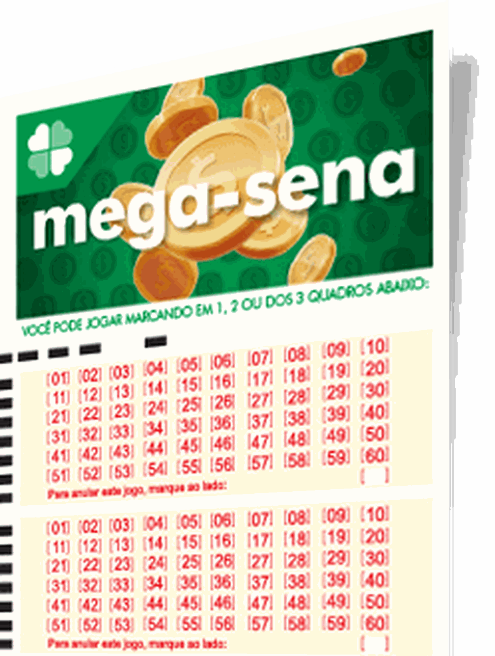 Aposta única da Mega-Sena custa R$ 4,50 e apostas podem ser feitas até as 19h — Foto: Loterias Caixa/Reprodução