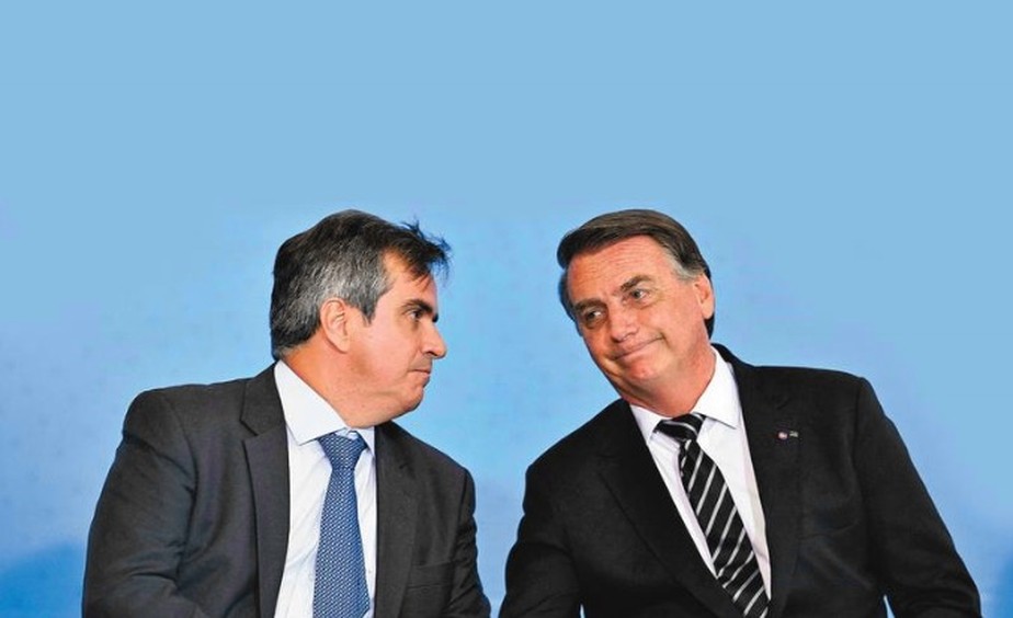 Ciro Nogueira e Jair Bolsonaro EVARISTO SA / AFP