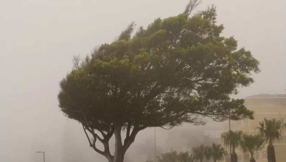 Ventos podem chegar a 100 km/h no sul do país — Foto: Getty Images/via BBC