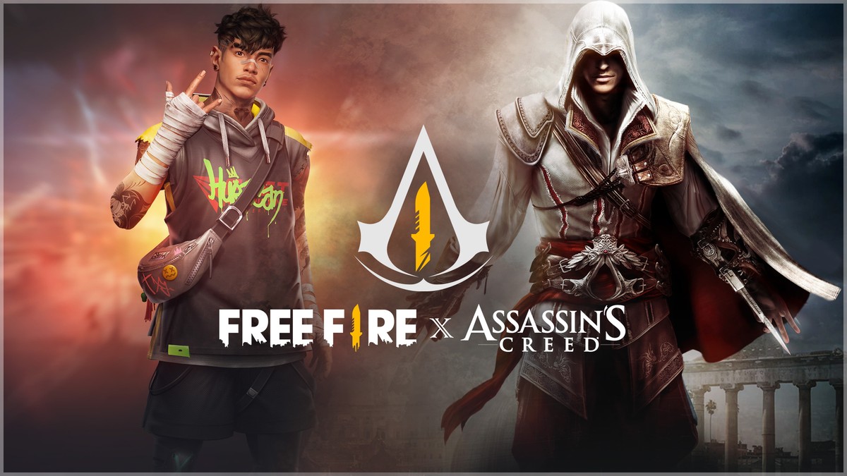 Free Fire confirma crossover com Assassin's Creed e pode ter skin de Ezio