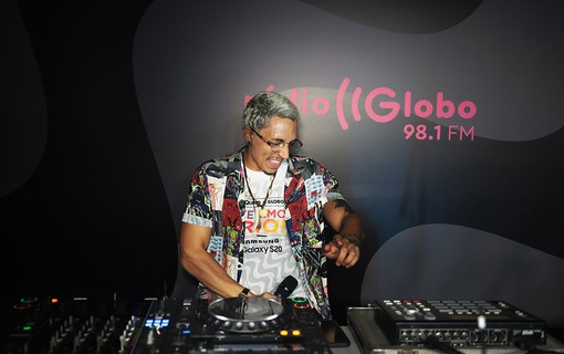 DJ Ruxell no Camarote Quem O Globo