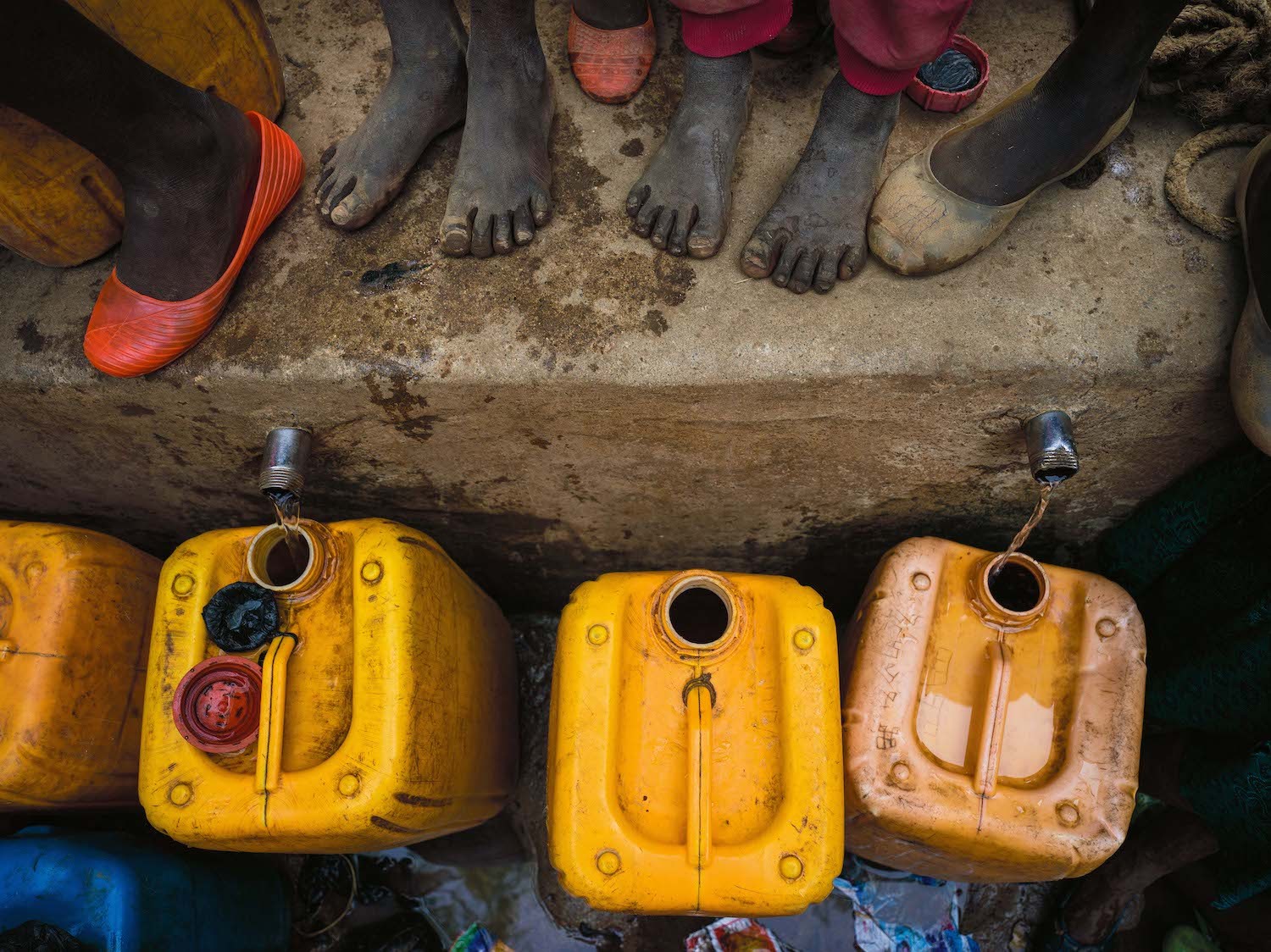 O fotógrafo descreve o problema da falta de água como uma crise de indiferença humana (Foto: Divulgação / Érico Hiller)