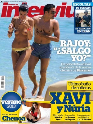 Capa da revista Interviú (Foto: reprodução)