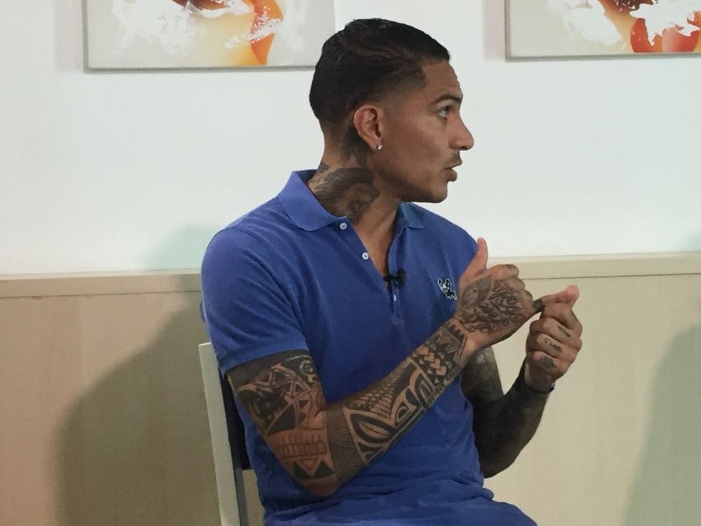 Guerrero em entrevista ao Fantástico (Foto: Fantástico)