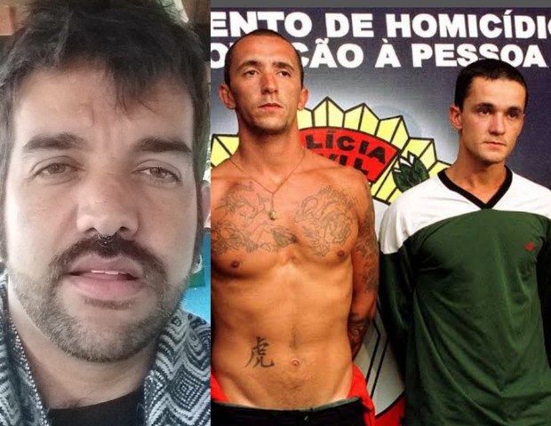 Sander Mecca, ex Twister, e Daniel e Cristian Cravinhos (Foto: Reprodução/Instagram)