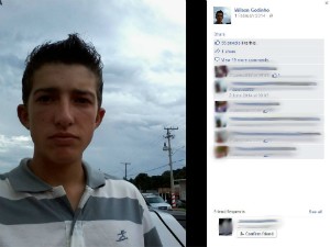 Wilson Godinho, de 19 anos, morreu em São Joaquim (Foto: Reprodução/Facebook)